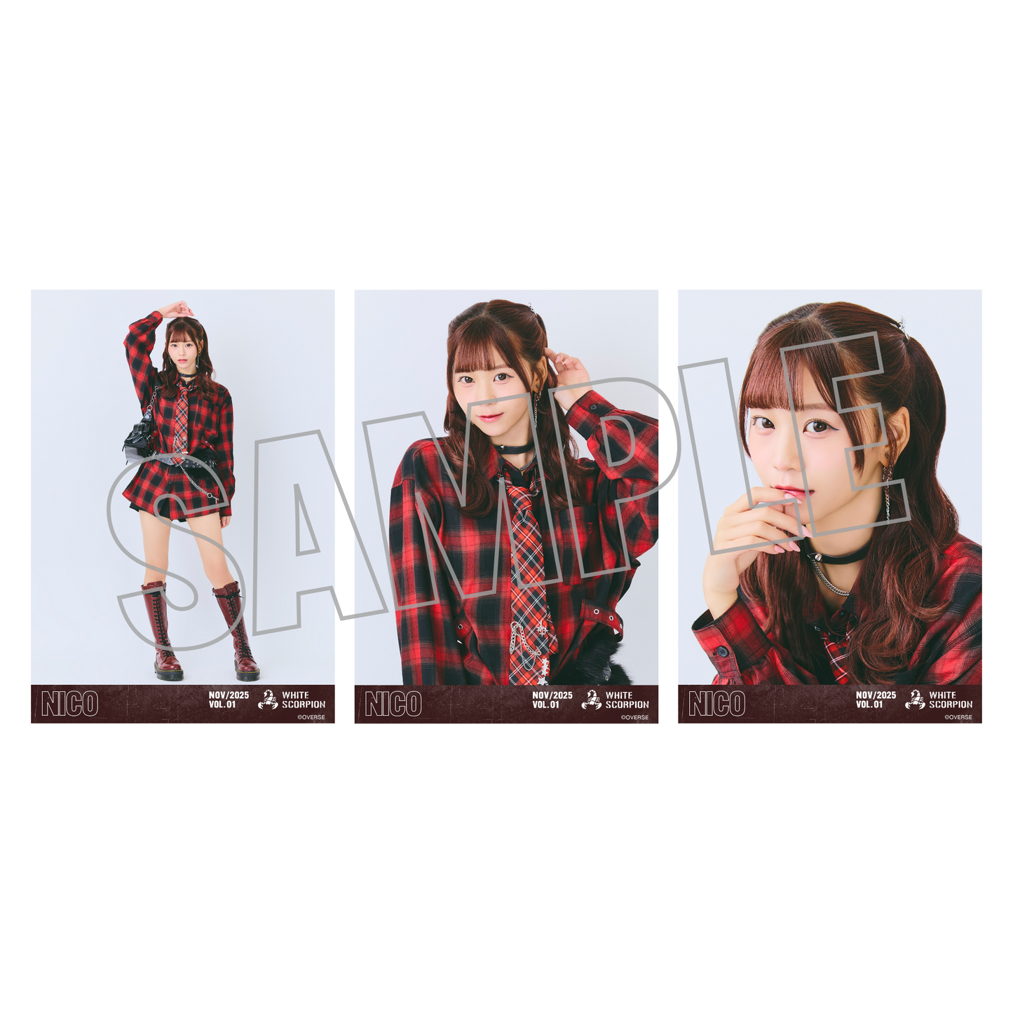 ランダム生写真(5枚1セット)【パンクコーデ】