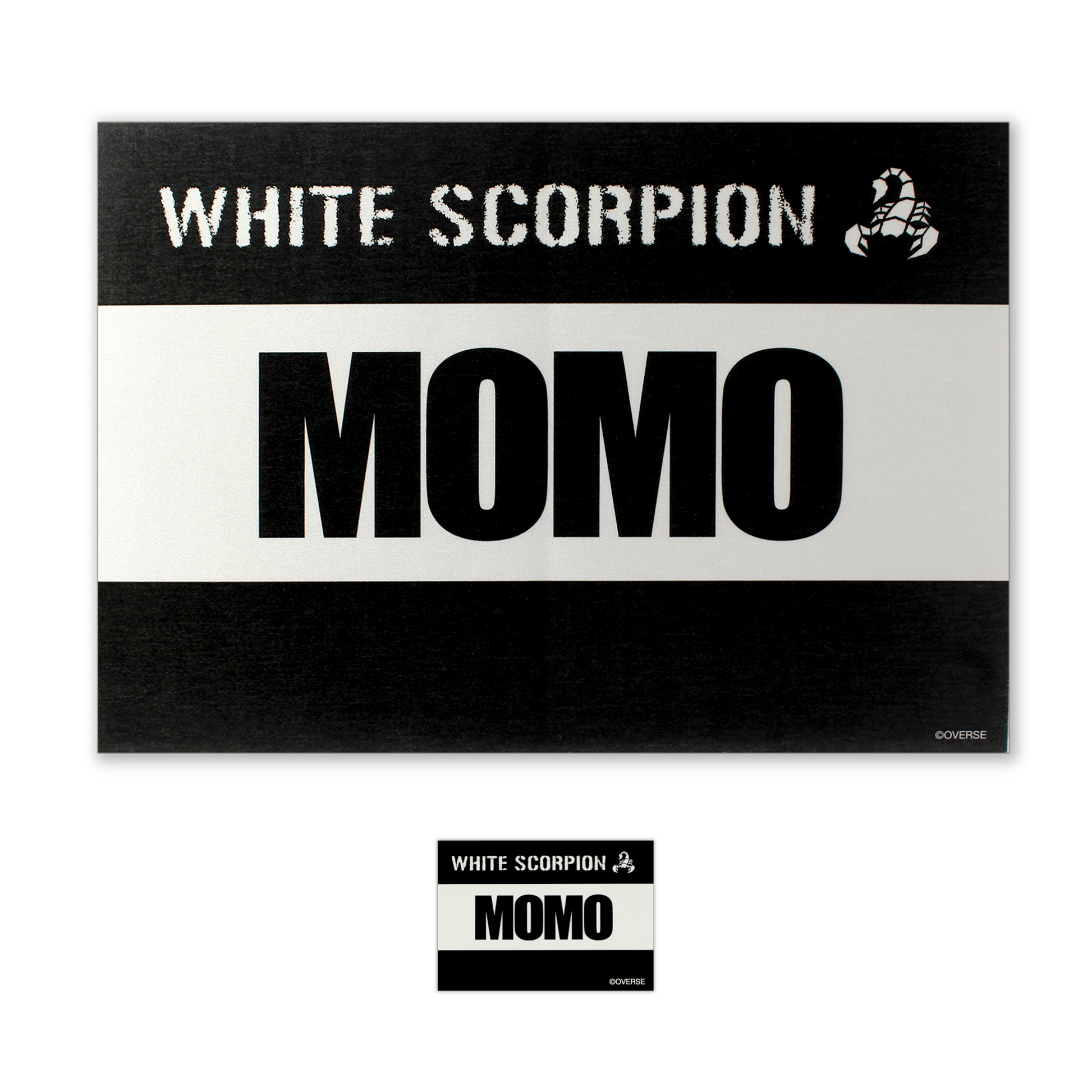 推しゼッケンシール&フレークシール MOMO – WHITE SCORPION OFFICIAL 推しゼッケンシール&フレークシール MOMO – WHITE SCORPION OFFICIAL