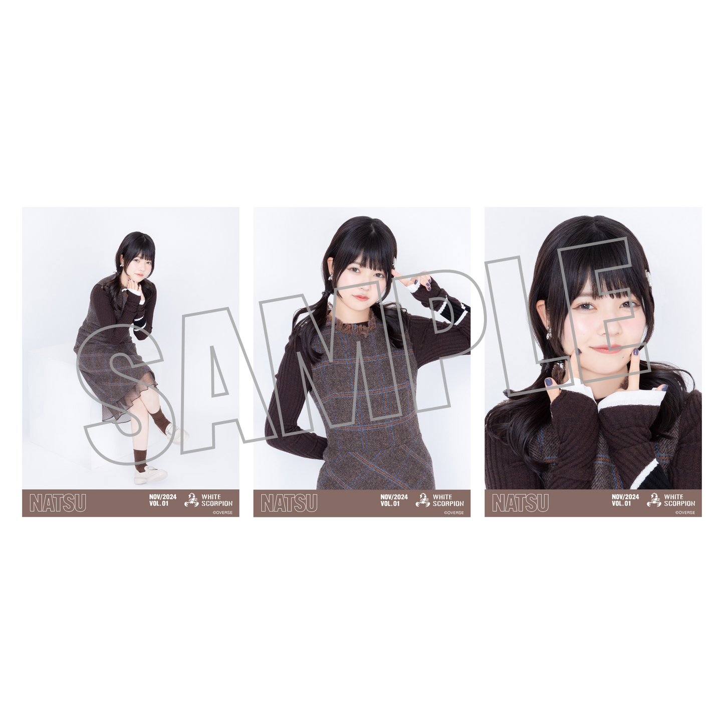 ランダム生写真(5枚1セット)【チェックコーデ】