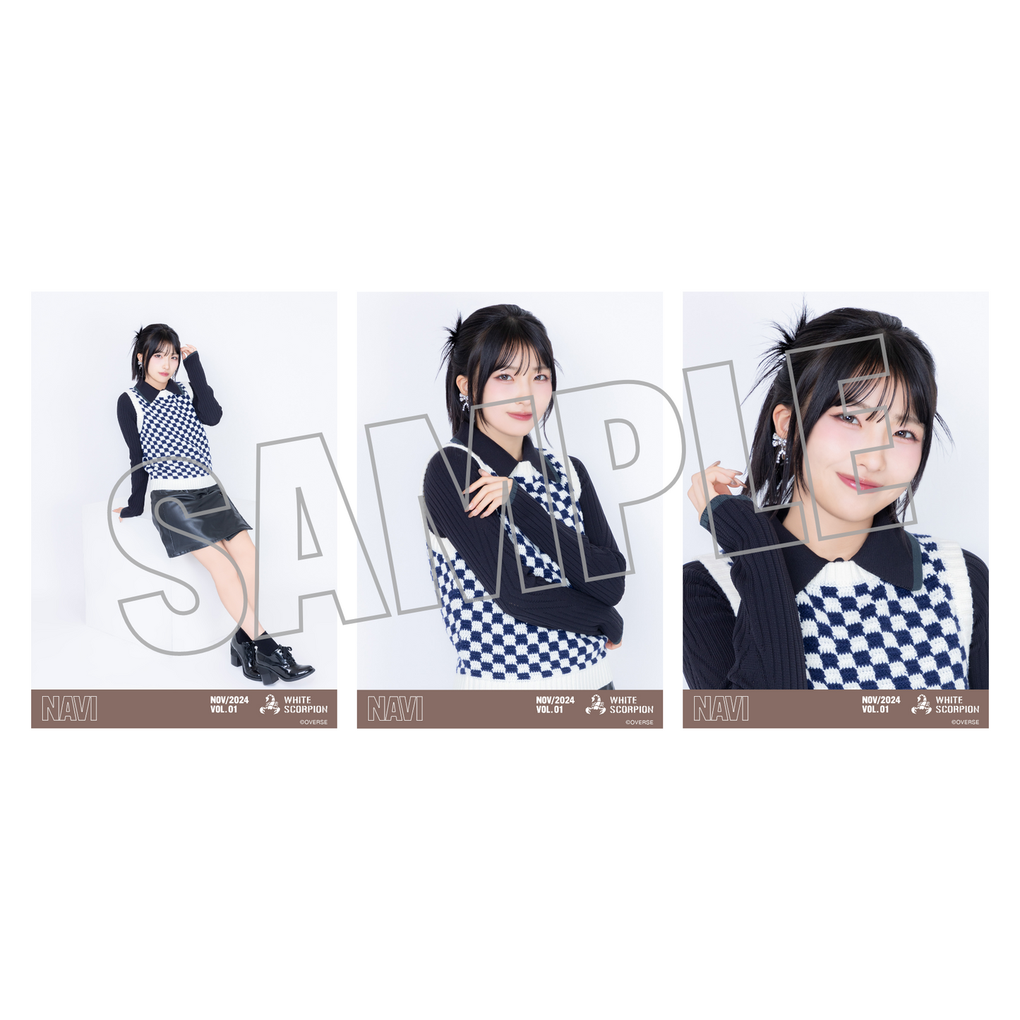 ランダム生写真(5枚1セット)【チェックコーデ】