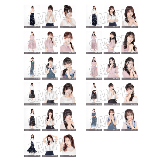 ランダム生写真(5枚1セット)【シアー】