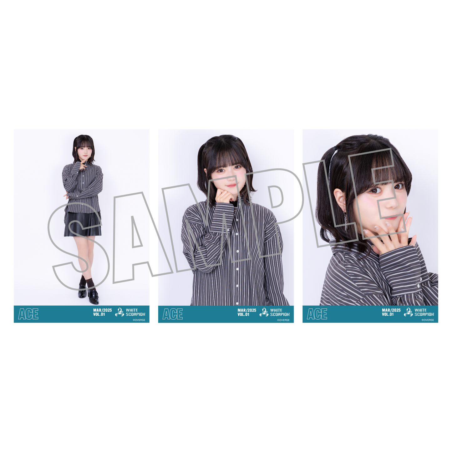 ランダム生写真(5枚1セット)【ストライプ】