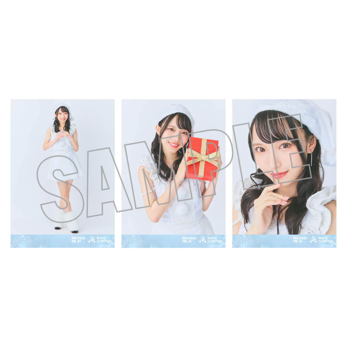 ランダム生写真(5枚1セット)【白サンタ】