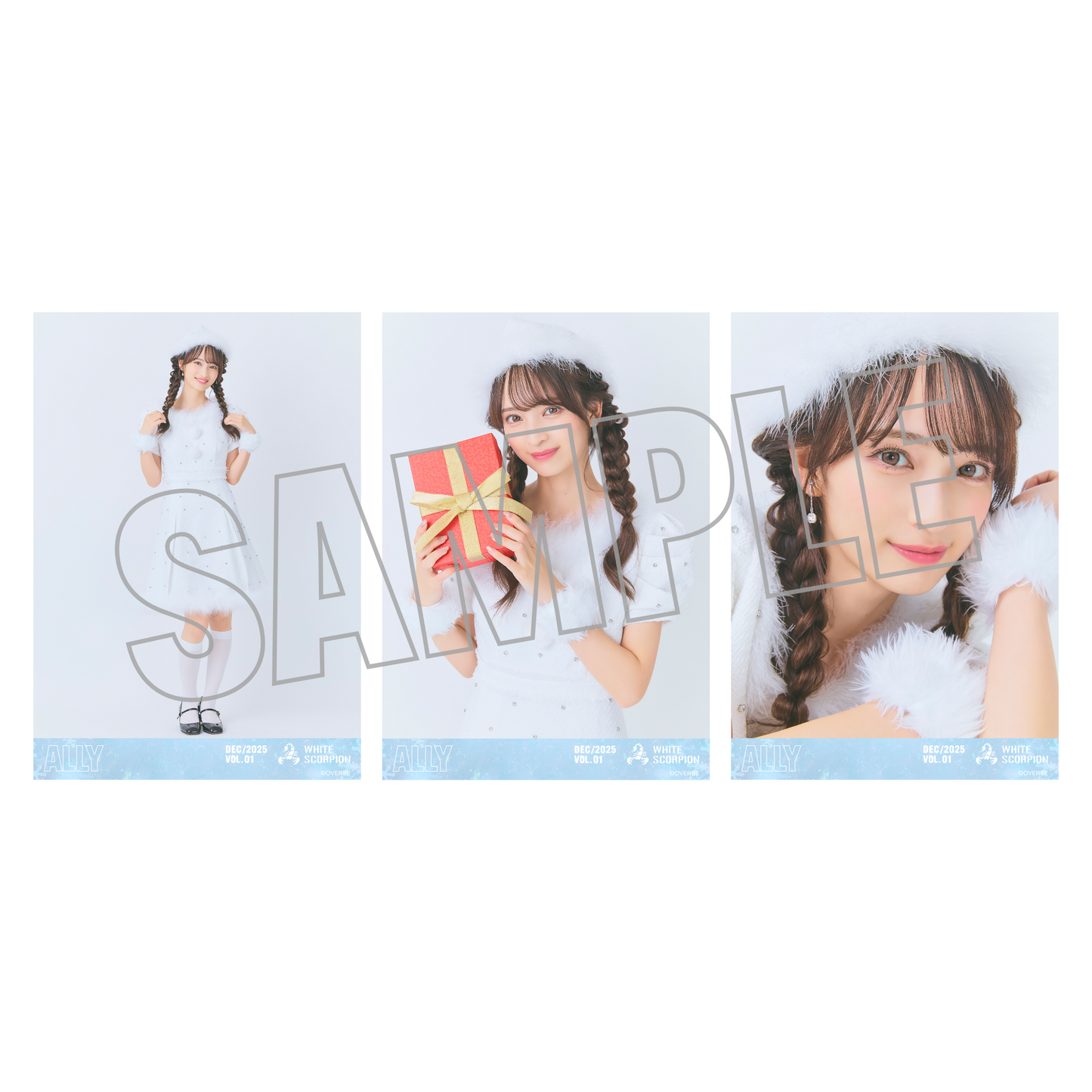 ランダム生写真(5枚1セット)【白サンタ】