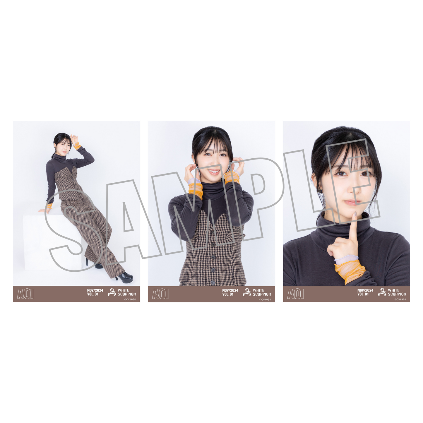 ランダム生写真(5枚1セット)【チェックコーデ】