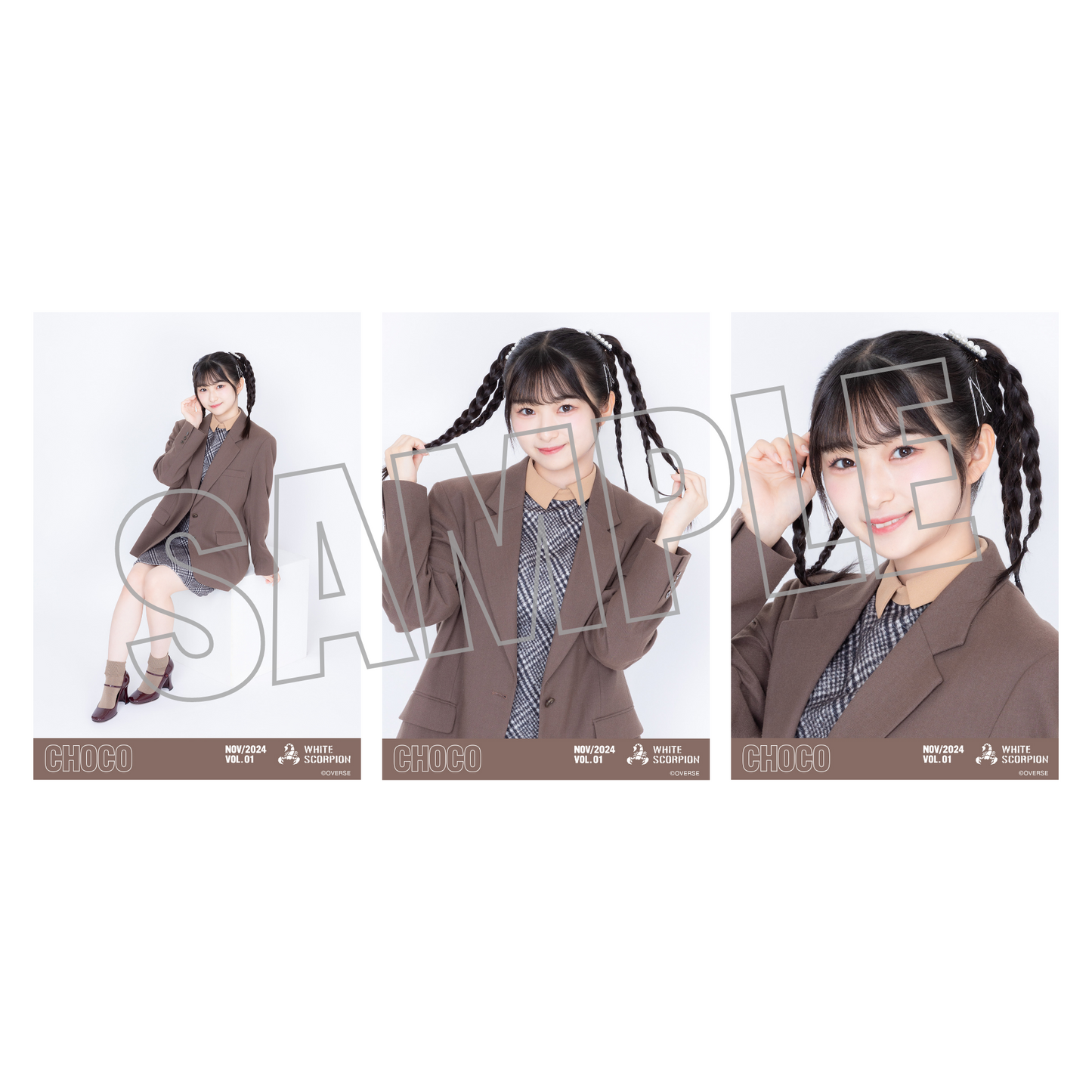 ランダム生写真(5枚1セット)【チェックコーデ】