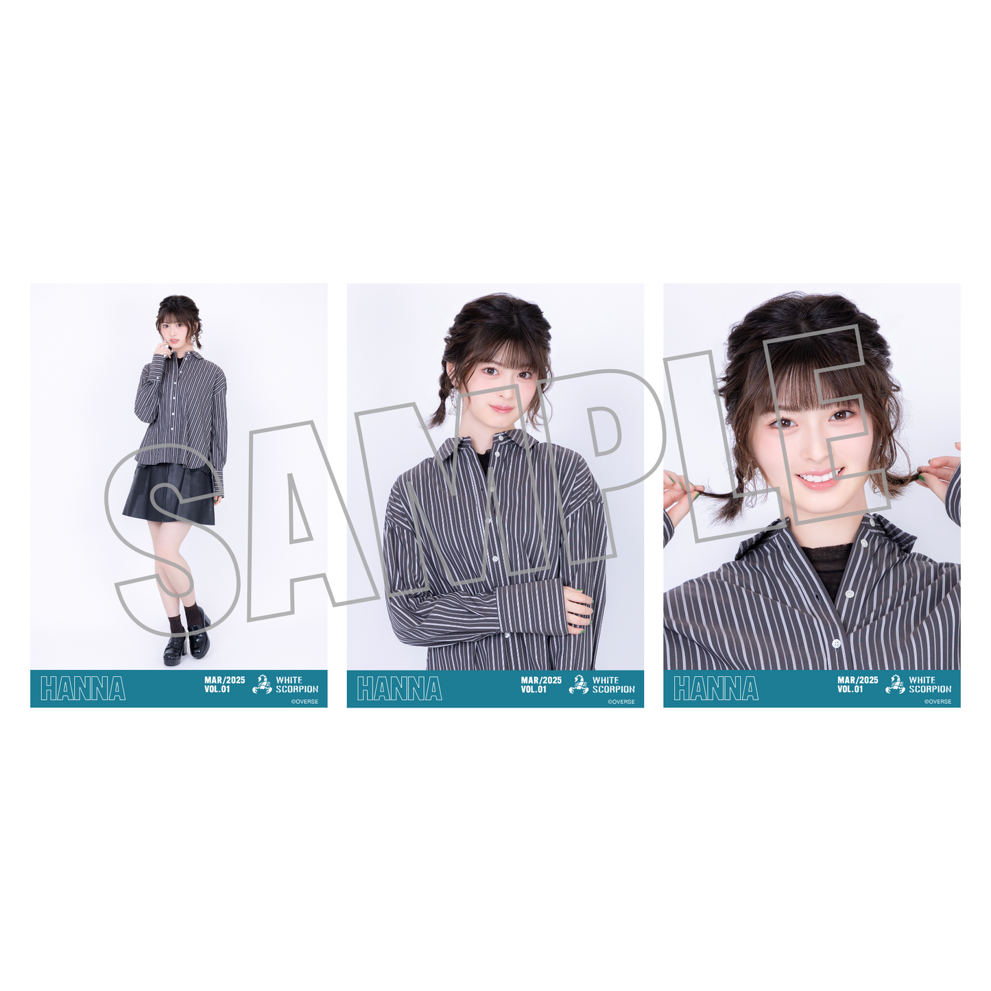 ランダム生写真(5枚1セット)【ストライプ】