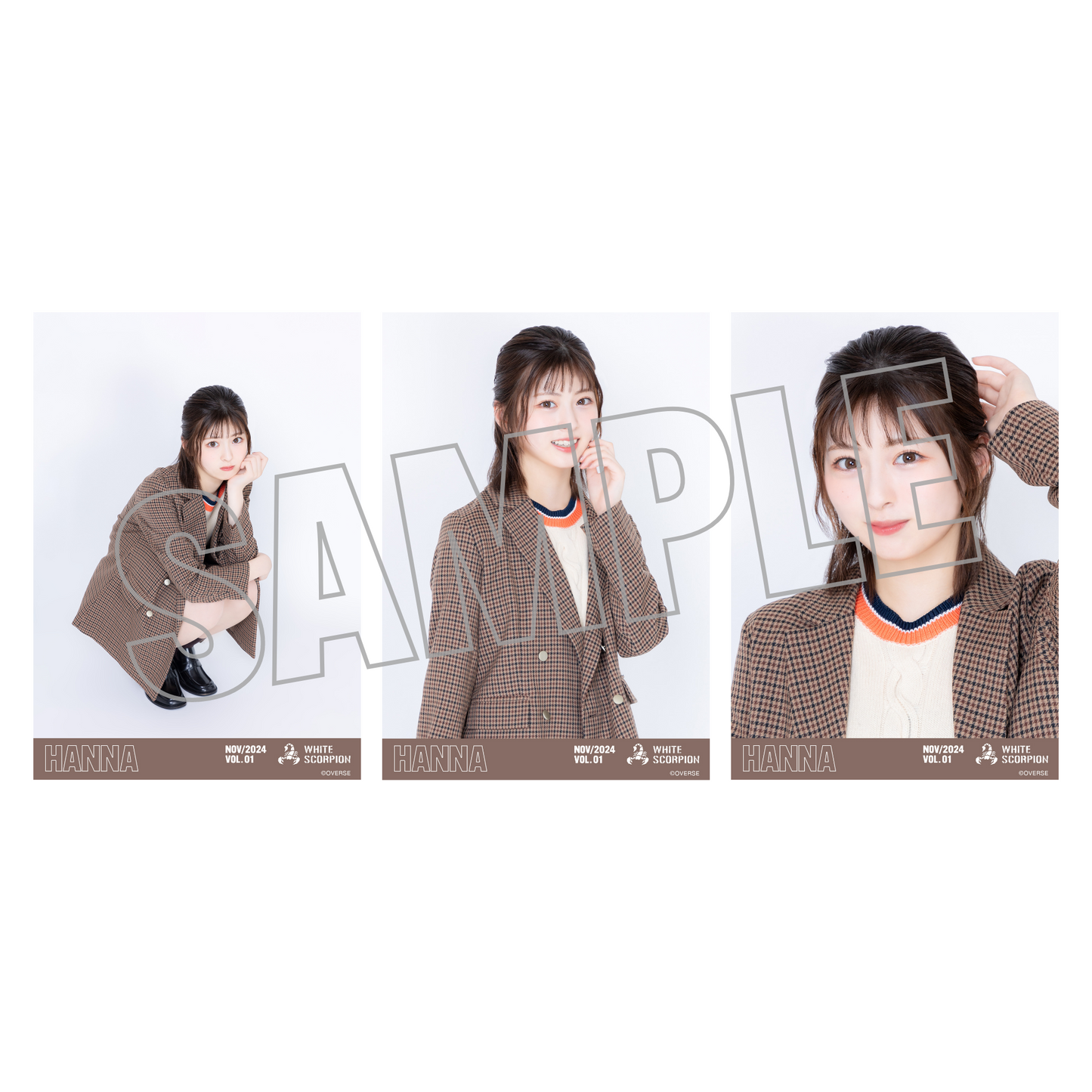 ランダム生写真(5枚1セット)【チェックコーデ】