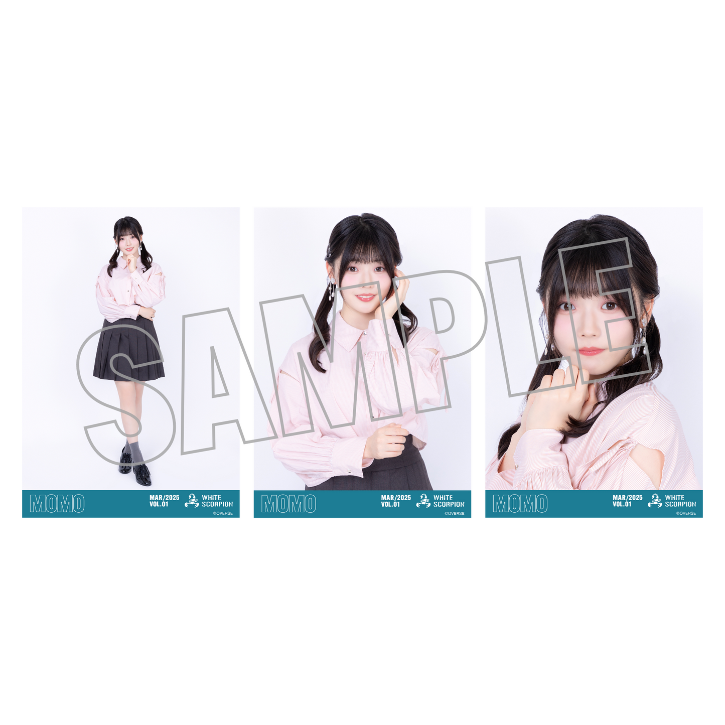 ランダム生写真(5枚1セット)【ストライプ】