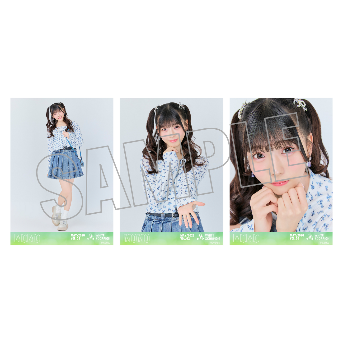 ランダム生写真(5枚1セット)【花柄】